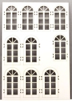 Die Modellbahnwerkstatt 6444 - 0 - Fenstersatz 4 - weiß